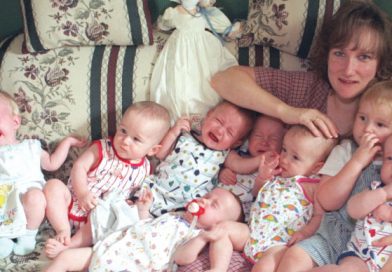 The First Woman Who Had Septuplets, 23 Years Later